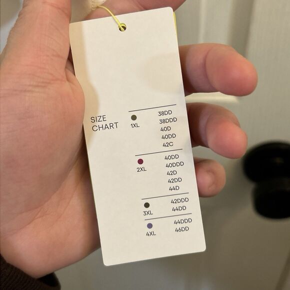 NWT All In Motion High Support Adjustable Wireless Convertible Strap Bra 42DDD - Picture 5 of 16